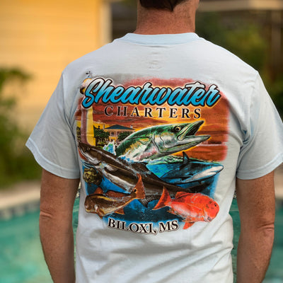Shearwater Charters - Pocket Tee