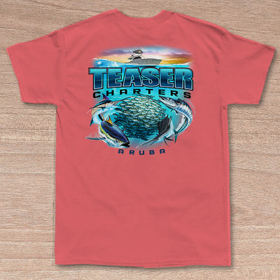 Teaser Charters - Pocket Tee