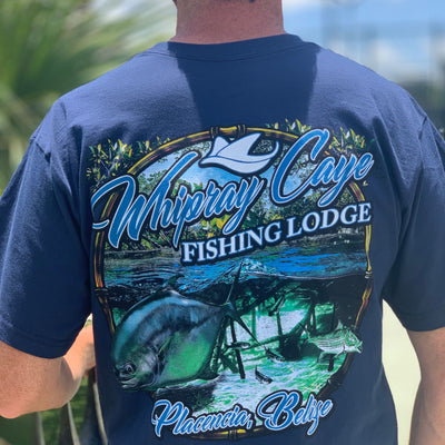 Whipray Caye Fishing Lodge - Pocket Tee