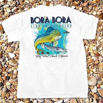 Bora Bora Fishing Charters - Pocket Tee