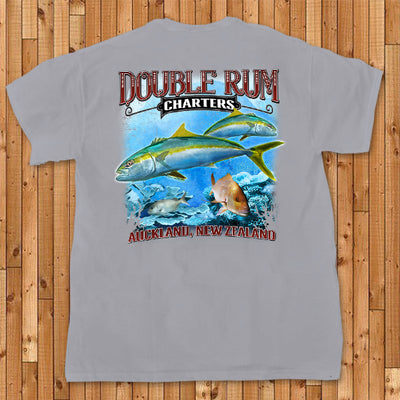 Double Rum Charters - Pocket Tee