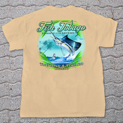 Fish Tobago Fishing Charters - Pocket Tee