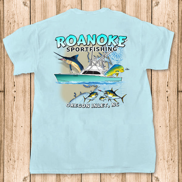 Roanoke Sportfishing - Pocket Tee