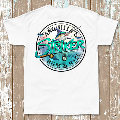 Striker Rum & Reel Charters - Pocket Tee