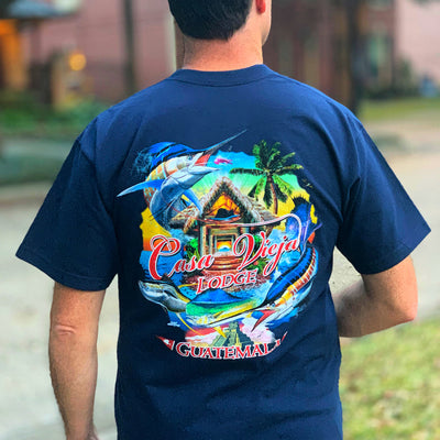 Casa Vieja Lodge - Pocket Tee