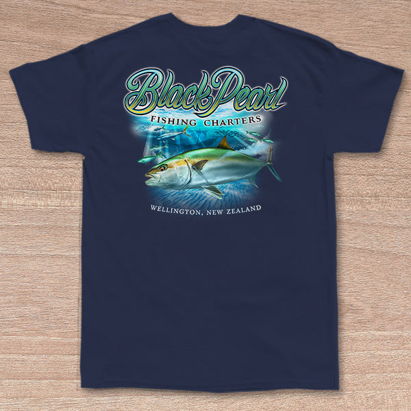 Black Pearl Charters - Pocket Tee