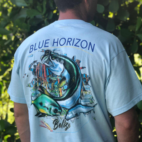 Blue Horizon - Pocket Tee