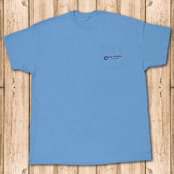 Blue Horizon - Pocket Tee