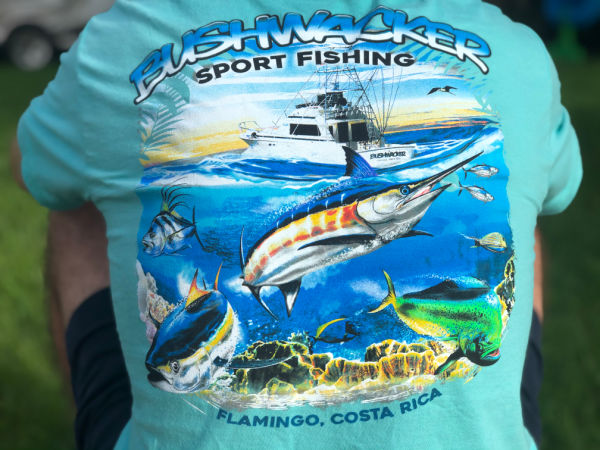Red Tuna Shirt Company  Bushwacker Sport Fishing from Costa Rica