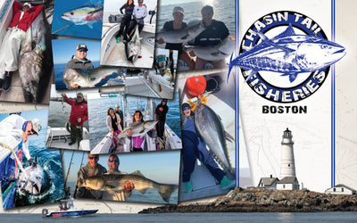 Red Tuna Shirt Club  Chasin Tail Fisheries from Boston - Long Sleeves - Red  Tuna Shirt Company