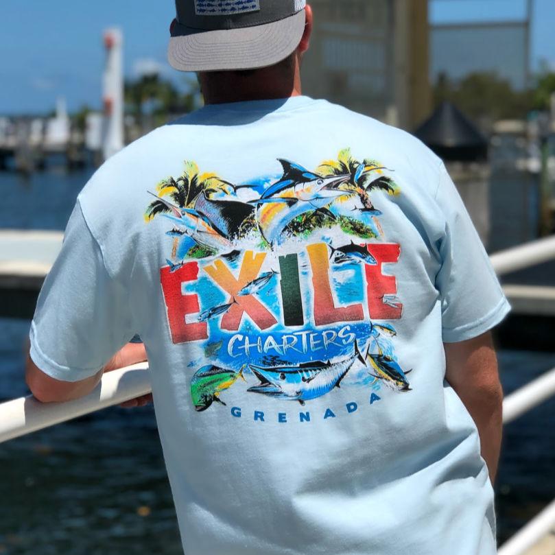 Exile Charters - Pocket Tee
