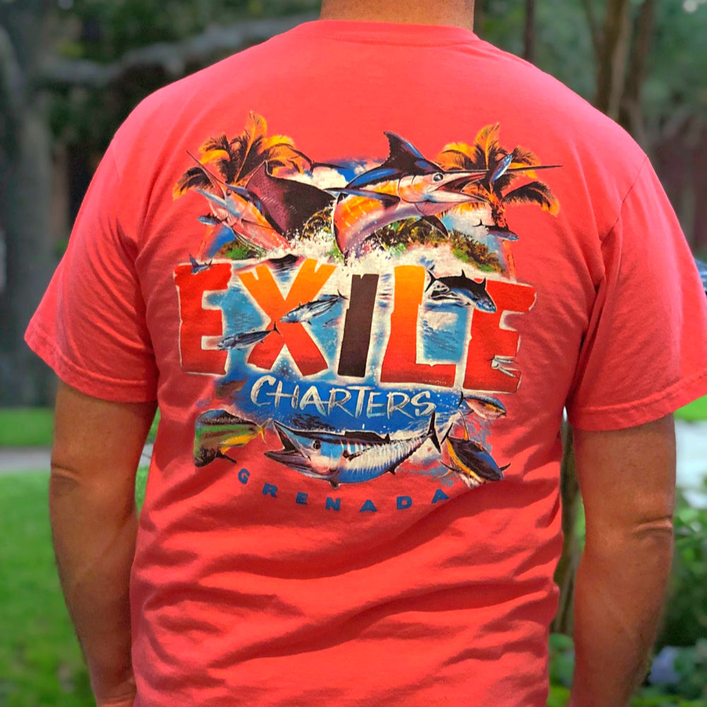 Exile Charters - Pocket Tee