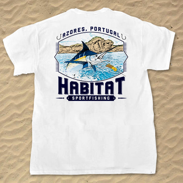 Red Tuna  Habitat Sportfishing from Azores, Portugal - Pocket Tees - Red  Tuna Shirt Company