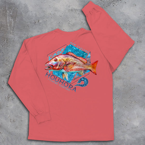 Red Tuna Shirt Company  Houhora Charters from New Zealand - Long Sleeves