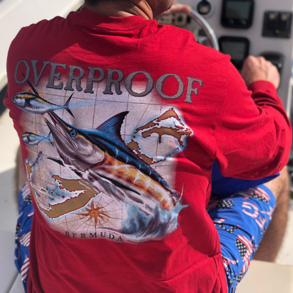 Red Tuna Shirt Company  Overproof Charter Fishing Bermuda - Long