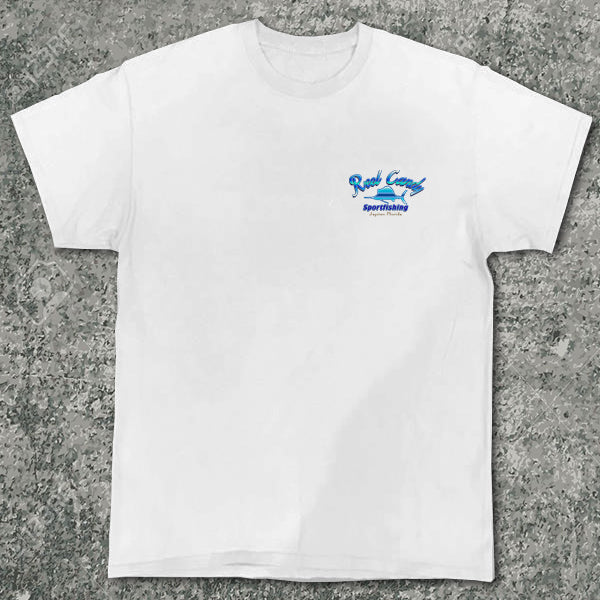 Fair Game Catfish T-Shirt, River Blue Channel, Fishing Graphic Tee-White-XL  