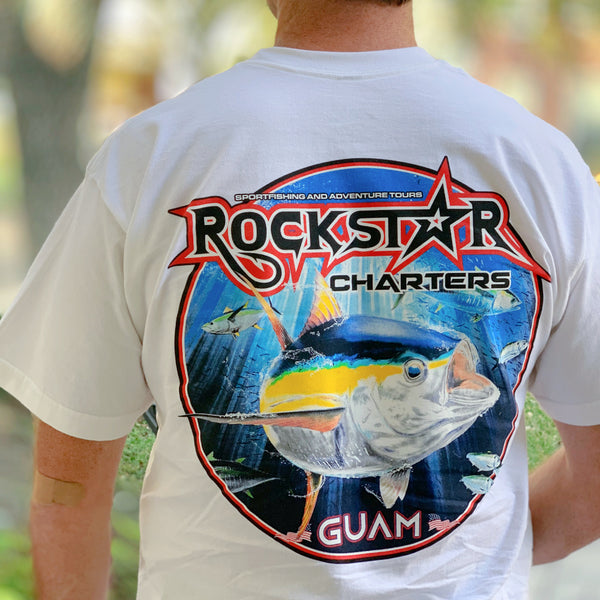 Red Tuna Shirt Company  Dawn Breaker Game Fishing from Rarotonga -  Performance Shirt