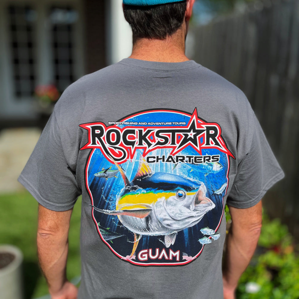 Red Tuna Shirt Company  Rockstar Charters from Guam