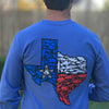 Texas Flag - Long Sleeve Cotton