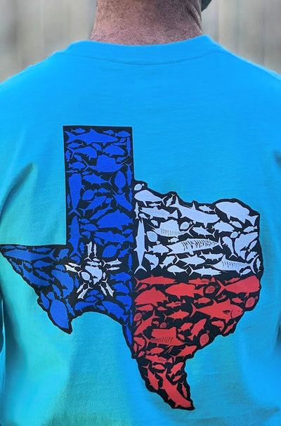 Texas Flag - Short Sleeve Cotton