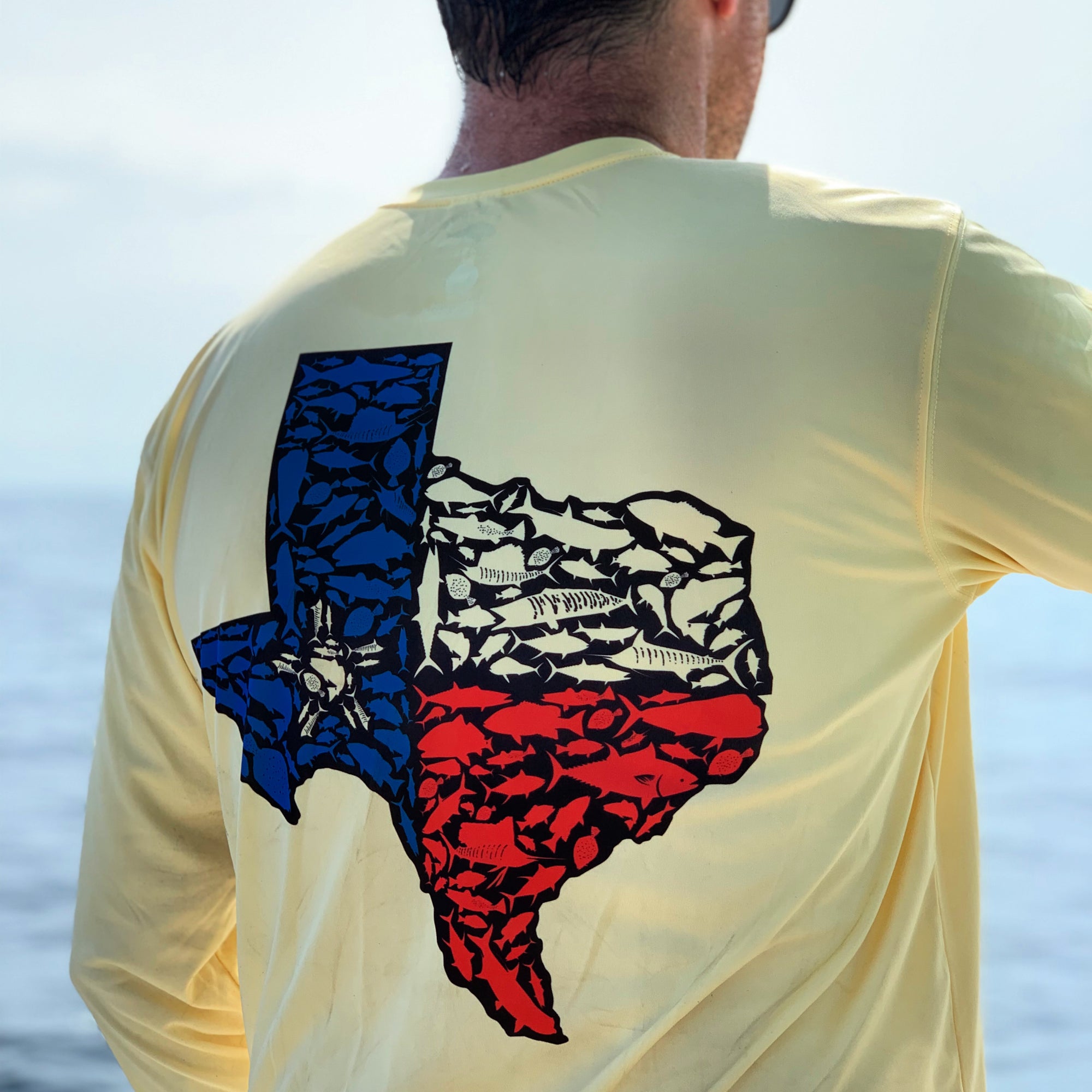Red Tuna Shirt Company  Texas Flag - Performance Shirt