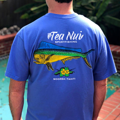 Tea Nui Sportfishing - Pocket Tee