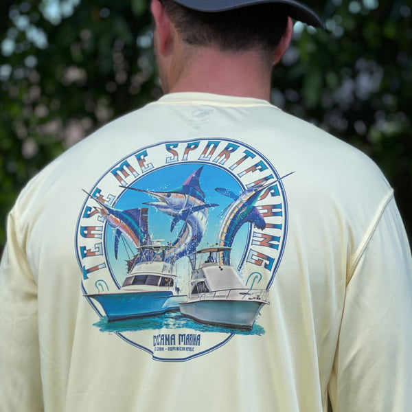 Red Tuna  Tease Me Sportfishing from the Dominican Republic - Performance  - Red Tuna Shirt Company