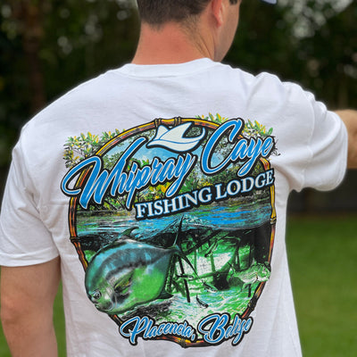 Whipray Caye Fishing Lodge - Pocket Tee